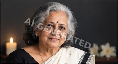 Portrait of Dr. Saroja Nair