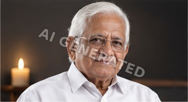 Portrait of K. V. Mathew